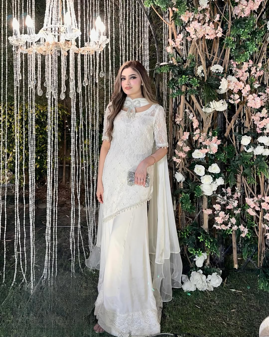 Bow Sharara Set
