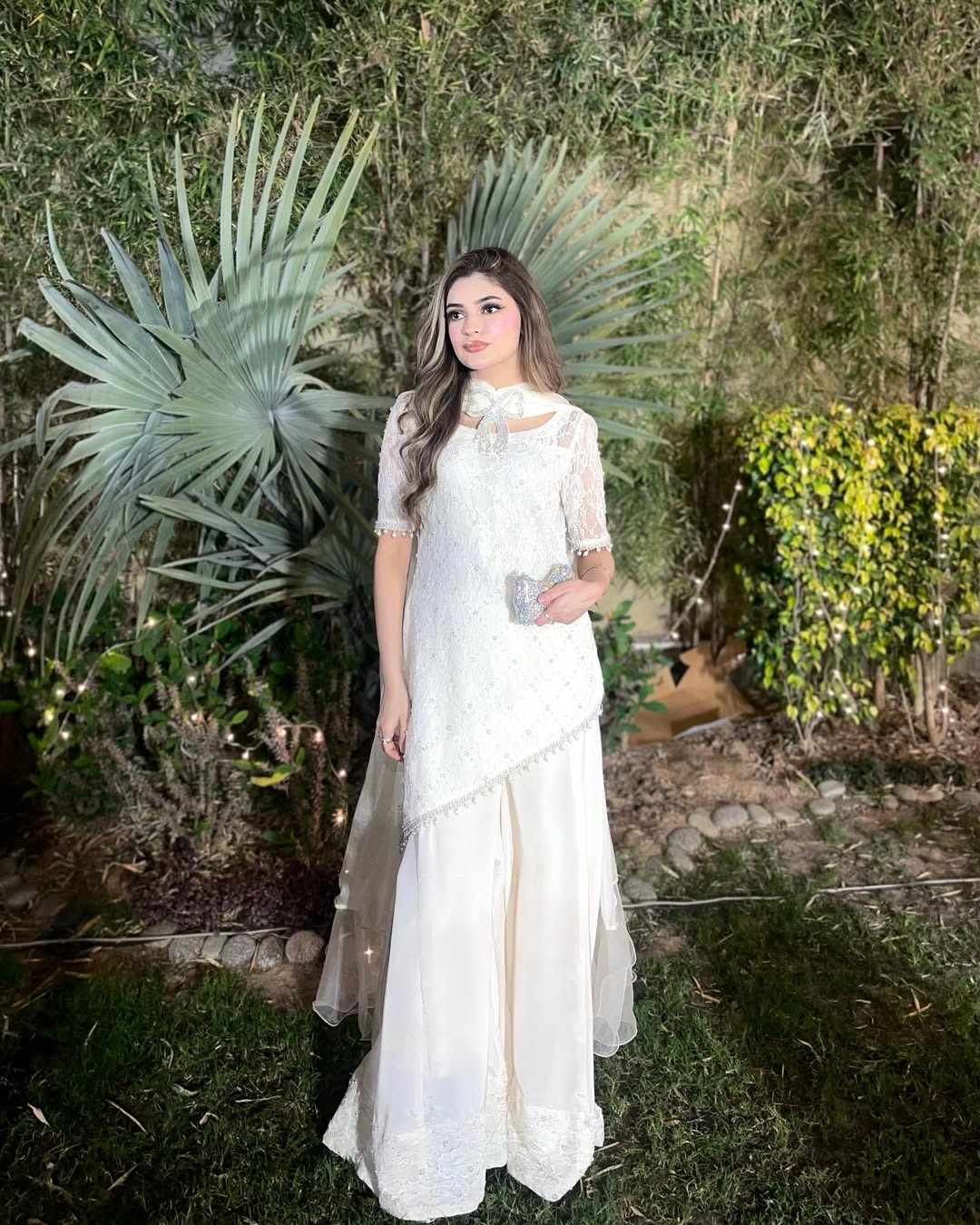 Bow Sharara Set
