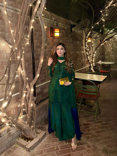 Peacock Ombré Set