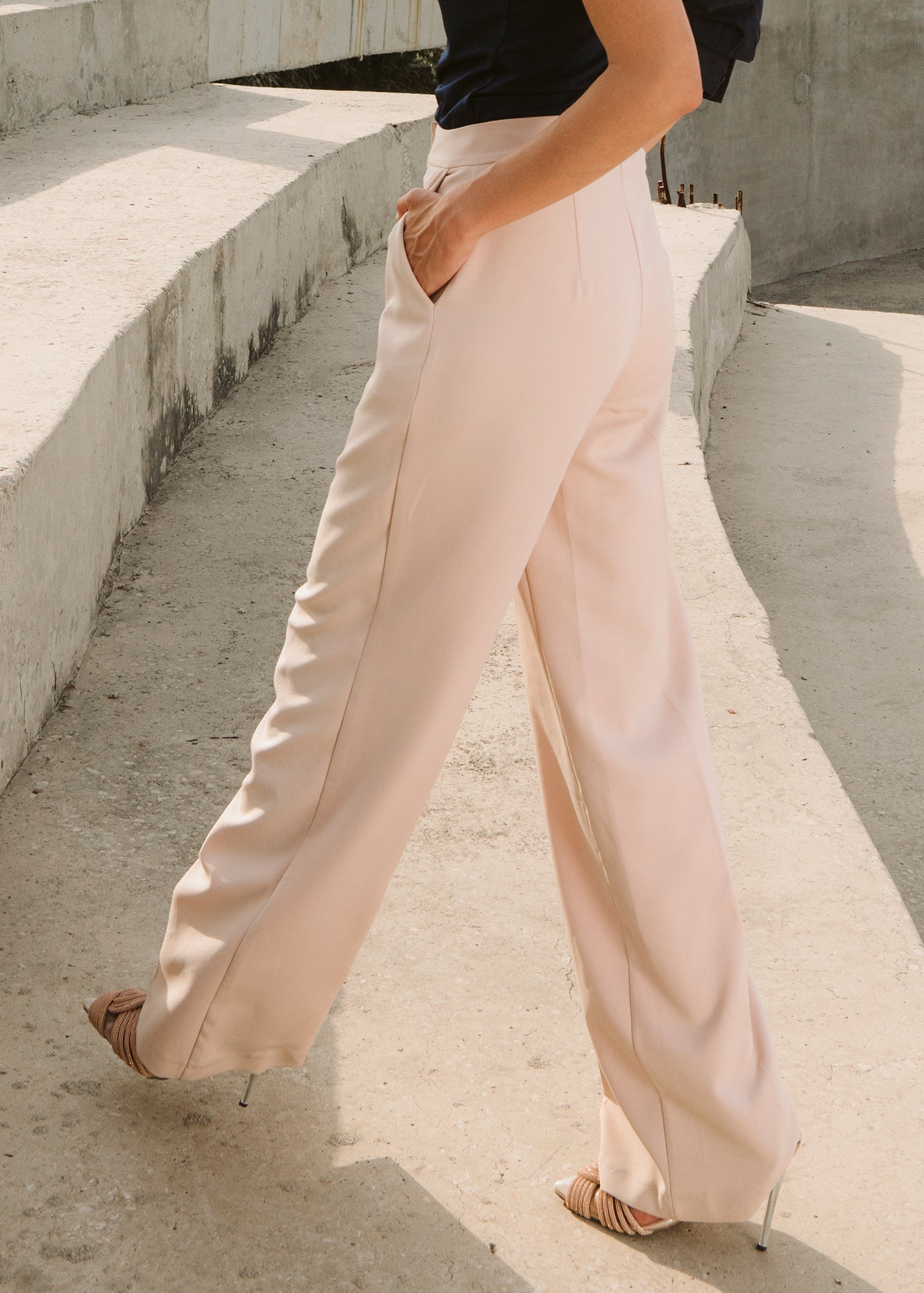 Tailored Wide leg Pants