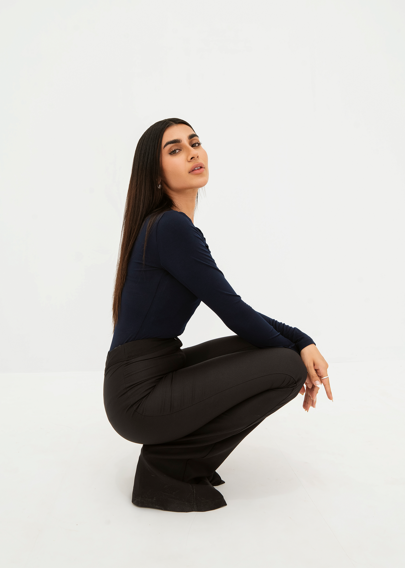 Neck detail bodysuit
