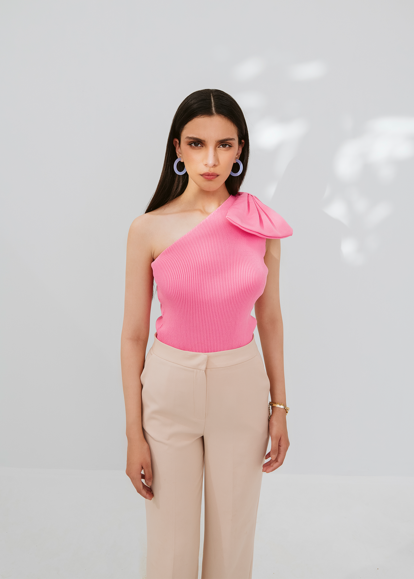 PINK BIG BOW TOP