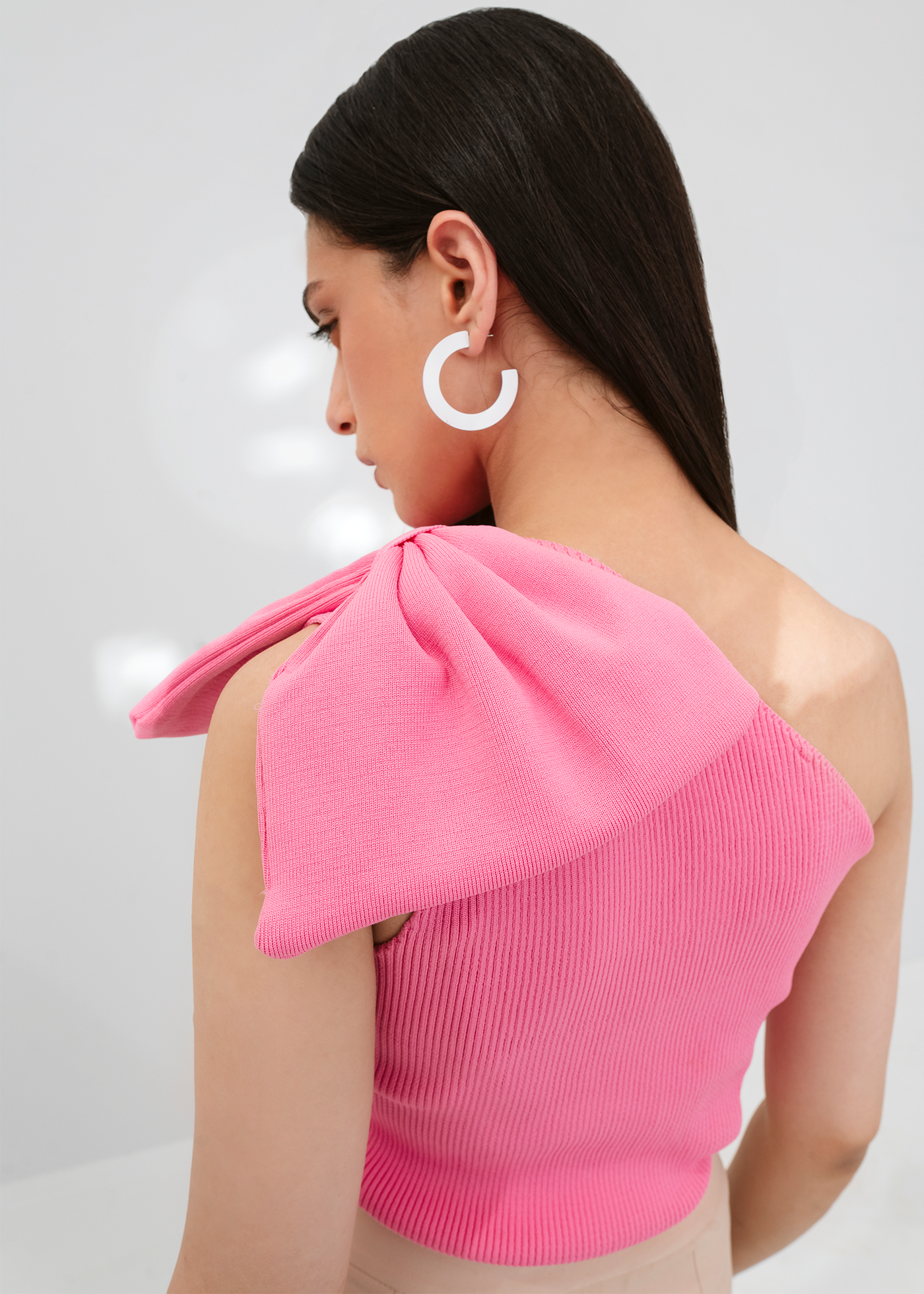 PINK BIG BOW TOP